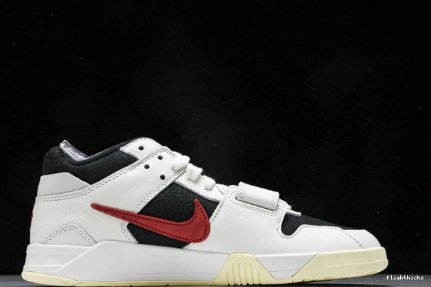 TR FZ8117-101 Travis Jack Jordan Jumpman Red University x Scott 0731